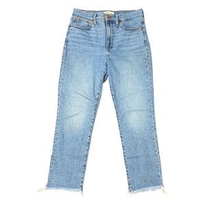 Madewell The Perfect Vintage Jeans High Rise Straight Leg Denim Size 29